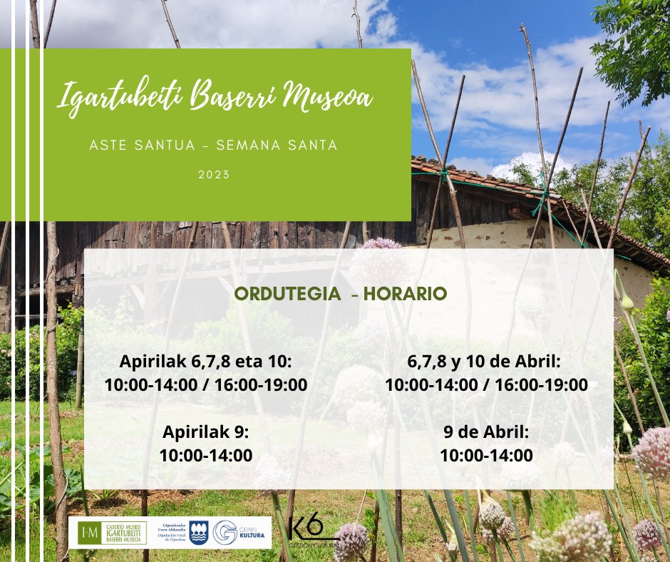 Caserío Museo Igartubeiti Baserri Museoa tweet media