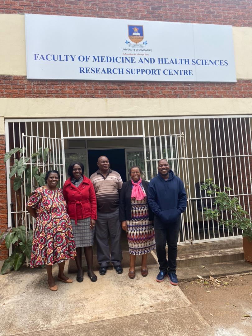 Zimbabwe, Programme for Vaccine Effectiveness(PROVE) study team from Bulawayo @RSC for training on the PROVE Research Protocol, SOPs, and research tools and software for the study.