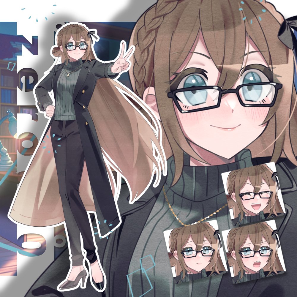「kuzan様のご依頼によりTRPG用の立ち絵イラストを制作させていただきました!」|ぜろたのイラスト