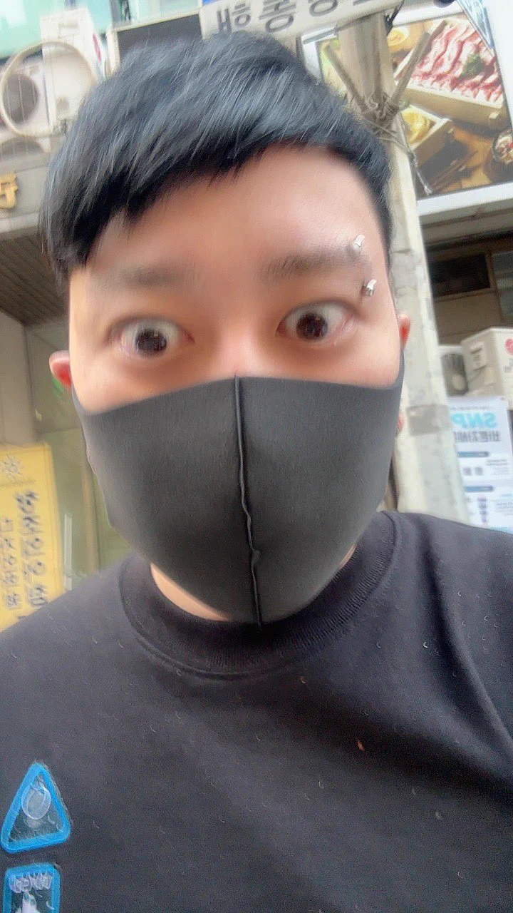 え？なにが起きた？韓国で髪切りに来てオーダー1枚目にしてっていったら2枚目になった