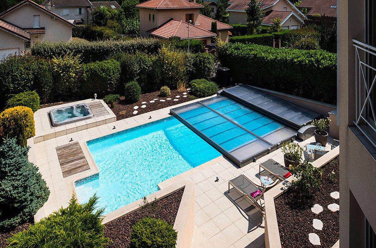 The picture is a wonderful project from our company in Malaysia, Do you need something that suits your swimming pool shape for pool protection? We can provide a unique pool cover system for you.
breepoolcover.com
#poolcover #retracablepoolcover #custompools
#dreampool