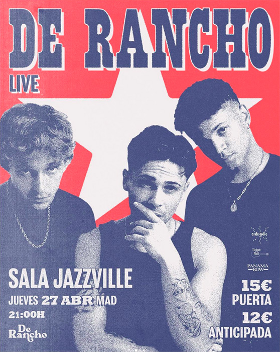 mariskalrock's tweet photo. 📻 Hoy tendremos en el #MariskalRomero Show (18:00CET) a los jóvenes #DeRancho, que nos hablarán de singles como #Enelmismobar y del concierto del 27 de abril en #Jazzville Madrid.
@DeRanchoFam
📻https://t.co/GktO8uwwCB
https://t.co/racW0s3j3w https://t.co/2XrOIBPaMs