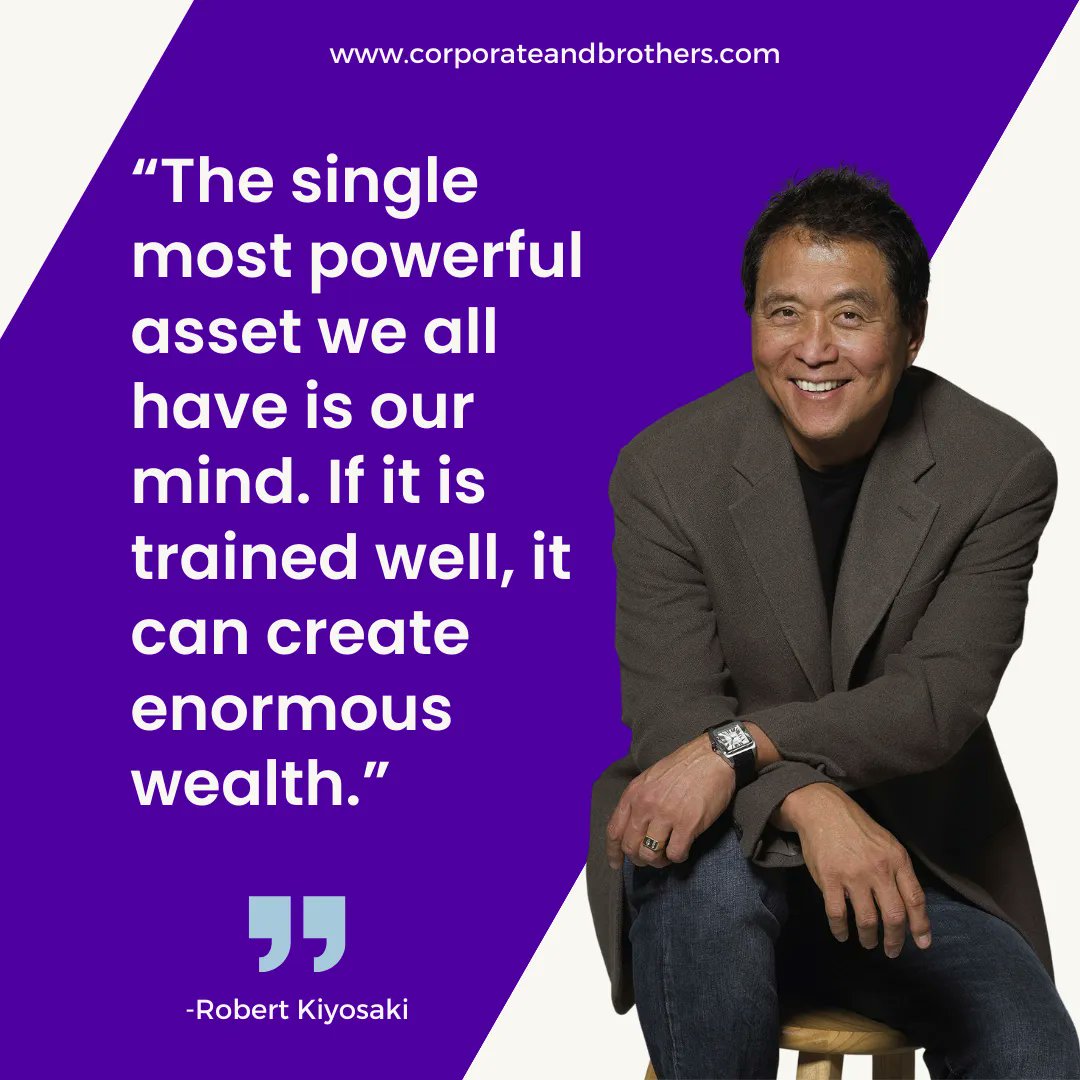 Regelmässiges Training ist wichtig! Nicht nur für die Muskeln sondern auch für das Gehirn. 

#MotivationMonday #SuccessMindset #RobertKiyosaki #masterclass #corporateandbrothers #alwaysonestepahead