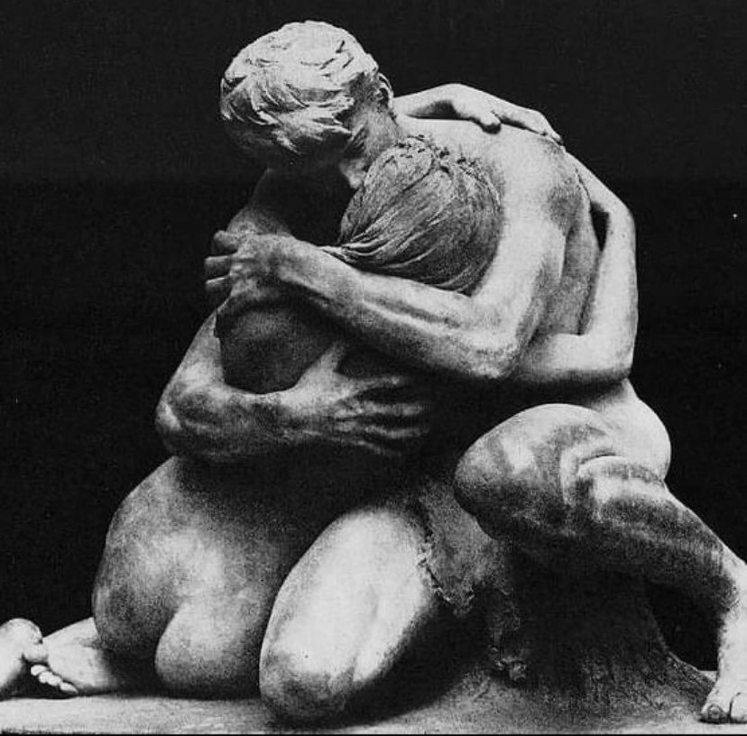 “Un homme et une femme,”
"To mennesker" (1891). By Stephen Abel Sinding (Norwegian, 1846 - 1922).