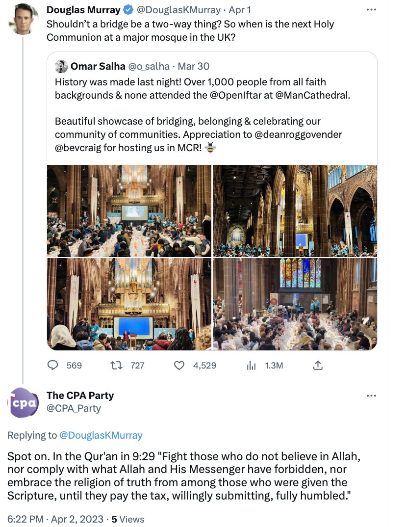 Sunder Katwala on Twitter "An odd question to ask a Catholic (lapsed