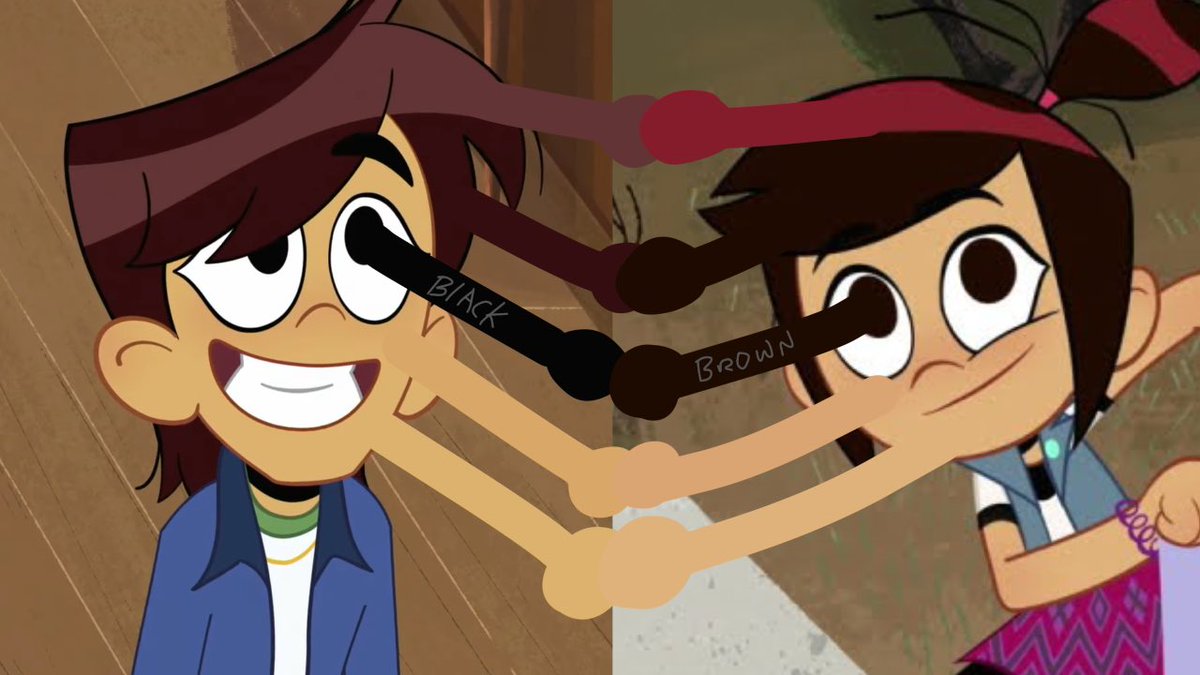 MAXSCOBELL's tweet photo. STOP SAYING THEY LOOK LIKE SIBLINGS!!!

You’re literally saying two characters that are Asian look alike when they don’t https://t.co/QeiEulGv6q
