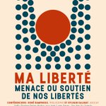 Image for the Tweet beginning: Ma liberté, menace ou soutien