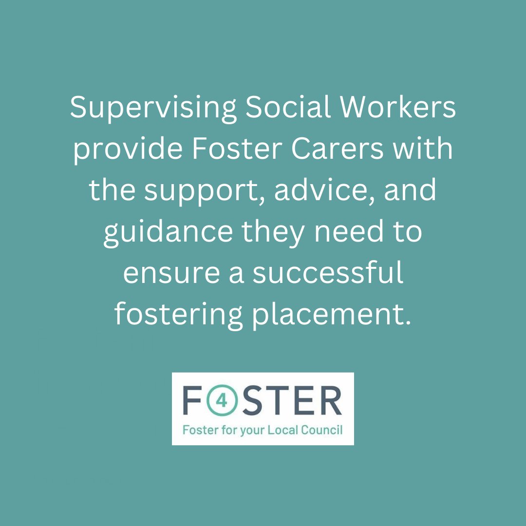 The relationship between a #FosterCarer and their Supervising Social Worker is essential in creating a stable and caring environment for looked after children.

Read more here:  foster4.co.uk/the-role-of-a-…

#Foster4