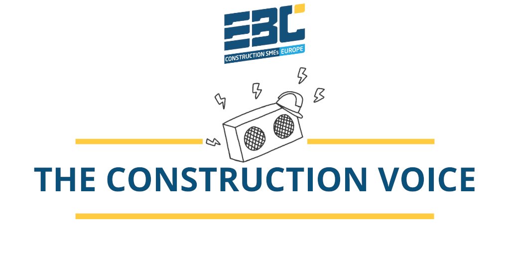 The Construction Voice, Mar. 23

🟨#LatePayment: EBC position
🟦#EPBD: <a href="/Europarl_EN/">European Parliament</a> report ☑️ &amp; <a href="/cnanazionale/">CNA</a> event
🟨<a href="/EU_Commission/">European Commission</a> Transition Pathway
🟦#Posting: EBC at <a href="/EU_ELA/">European Labour Authority</a> meeting
🟨EBC joins #ENZA
🟦🇪🇺 projects: <a href="/beeyondersEU/">BEEYONDERS</a> &amp; <a href="/BIO4EEB/">BIO4EEB</a> GAs

➡️bit.ly/3KrIUIH
