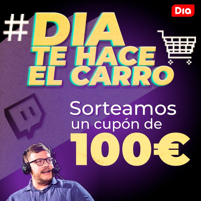 DIA_Esp's tweet image. 🎁SORTEO 🎁

¡Dia y Yuste te hacen el carro! 🛒Sorteamos un cupón de 100€ para tu compra en Dia 🤗

Requisitos:
-Sigue a @DIA_Esp y @inyustificado
-RT a este tweet
-Comenta con #DiaTeHaceElCarro 

🗓️Hasta el 12/04
BBLL  epr.ms/3U7iTQL

¡Mucha suerte! 🍀