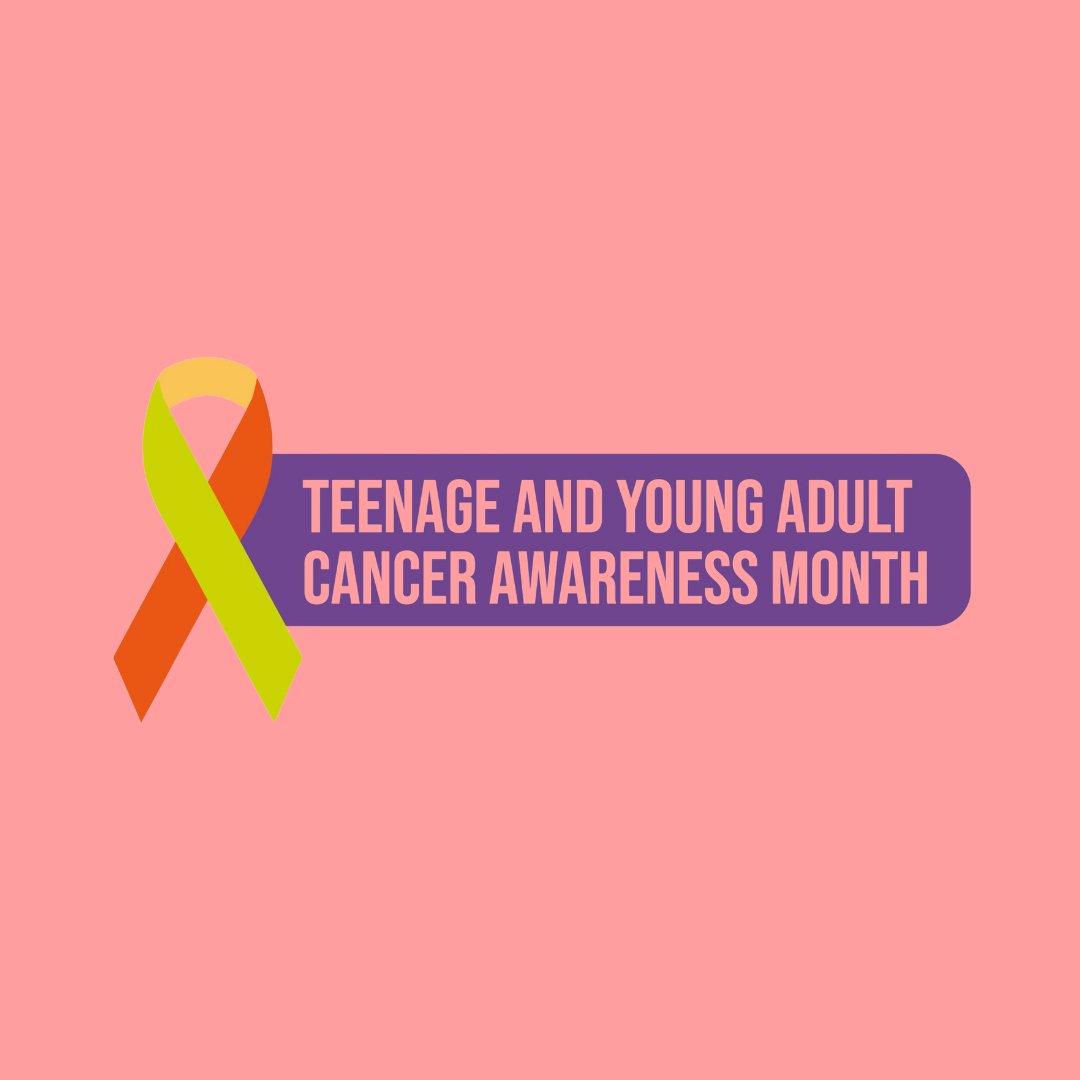 This April we’re proud to join the growing group of UK charities launching the first ever Teenage and Young Adult Cancer Awareness Month 💛
Together we can break down the barriers and make a change for all teenagers and young adults with cancer.

#TYACAM #TYACancer