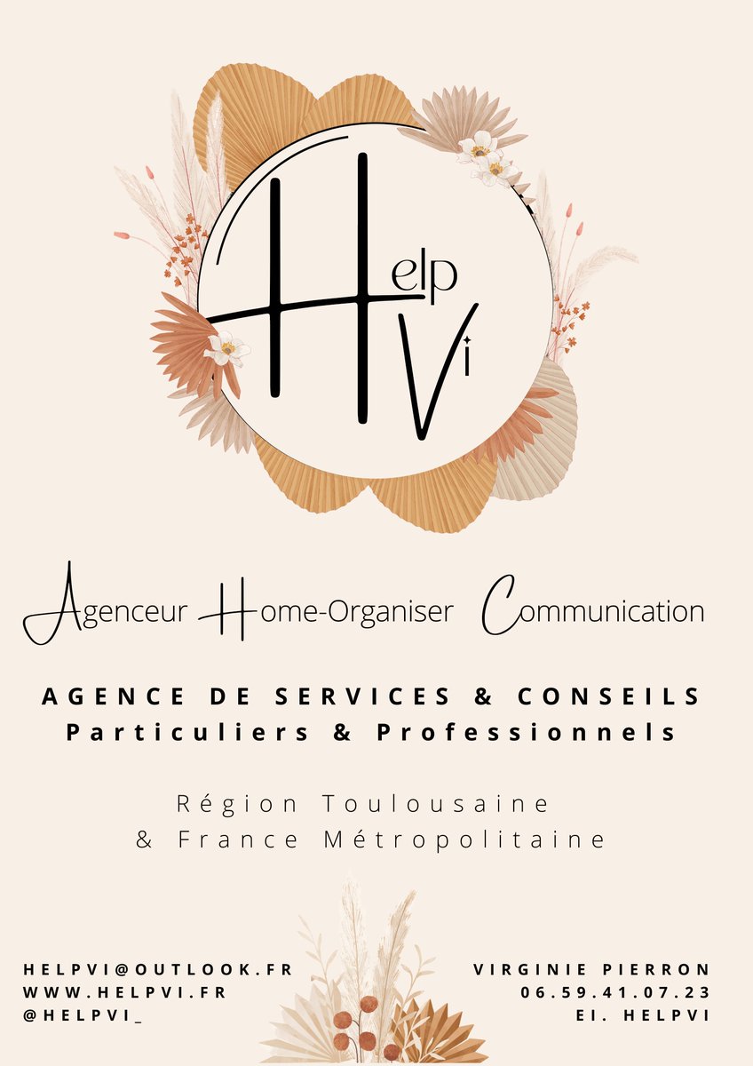helpvi.fr
HELPVI : Services et Conseils. Agenceur, Homeorganiser, Communication (pro et particuliers)