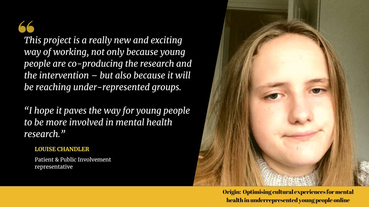 OxPsychiatry's tweet photo. Young people told us they want to connect with the experiences of different people across the world and through history.

We are so excited to be bringing together the expertise of young people, academics, museums and charities for this project.

@Louisexchandler #ORIGIN https://t.co/8VJotzmmsw