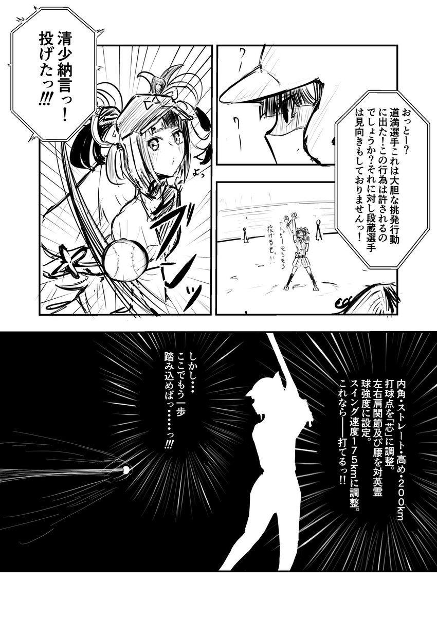 ーグレイルリーグー
SMURAIツバメーズハイライト雑漫画※少しパロディ有
「殺意」

#FGO
#加藤段蔵 