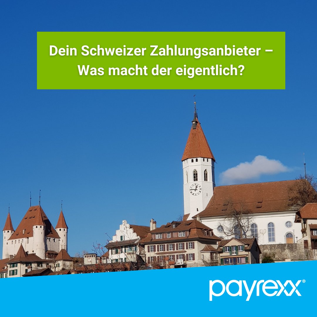 Dein Zahlungsanbieter aus dem schönen Thun.

Mit dem Payrexx-Team an Deiner Seite kannst Du alle wichtigen Zahlungsmittel mit nur 1 Vertrag akzeptieren – z.B. Visa, Mastercard, PostFinance und TWINT.

Erfahre mehr über Payrexx: bit.ly/40FiiJx

#ecommerce #onlinezahlung