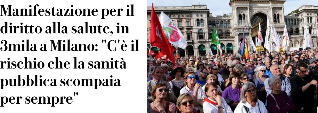 Sei mesi di attesa per un esame a Milano con il servizio sanitario; se paghi, dopo una settimana magicamente spunta un posto in una struttura pubblica #RegioneLombardia #sanità