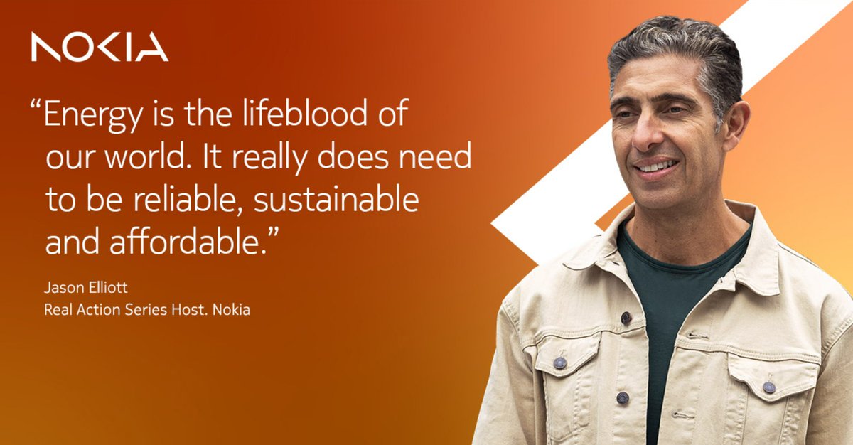 awafula's tweet image. Join Jason Elliott as he dives into sustainable energy solutions with leading experts in Real Action: Green. Discover the latest tech and how it's helping communities access affordable energy.  #RealAction #ThePowerOfn  nokia.dsmn8.com/xPHFR14XVG