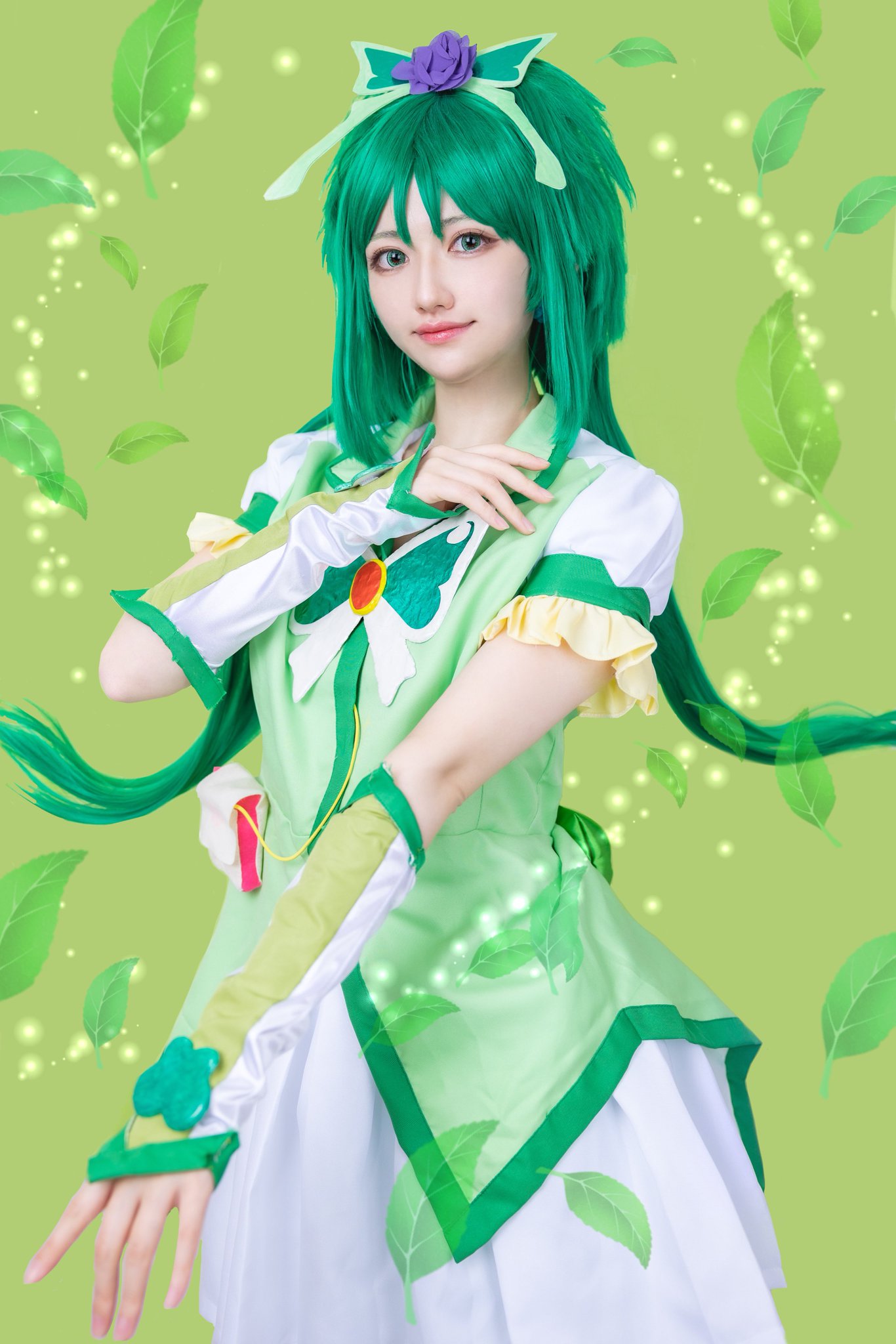 Yes！プリキュア5GoGo!DX キュアミント コスプレ 衣装 大人 バンダイ/キャラリートキッズ/Yes!プリキュア5GoGo!/DXキュア