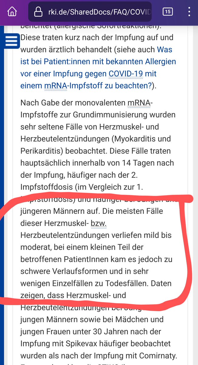 Gibt es eigentlich inzwischen irgendwo längerfristige Daten/Studien zum Verlauf der Herzentzündungen nach Impfung?
Habe gerade entdeckt, dass das RKI im FAQ inzwischen nicht mehr mild, sondern mild&moderat schreibt. 
rki.de/SharedDocs/FAQ…

1/2