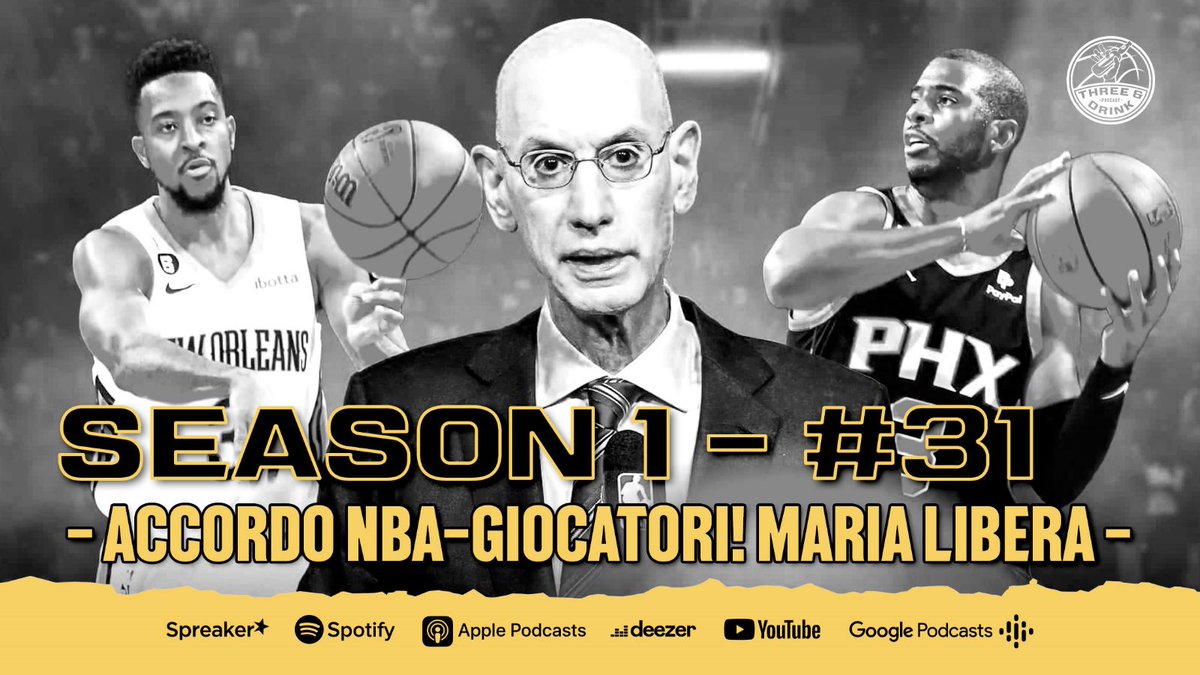 JulianCarax84's tweet photo. "Frateli e sorelle, buon #LunediDiMerda a tutti" cit.
Siamo tornati nel giorno giusto, con il Franzone di @NBARevZone
Link Spotify: https://t.co/0vXXXAGNfj
Link YouTube: https://t.co/NQkfvQSTIp
Ma siamo anche su tutte le piattaforme di ascolto streaming https://t.co/pZaTXkHGoN