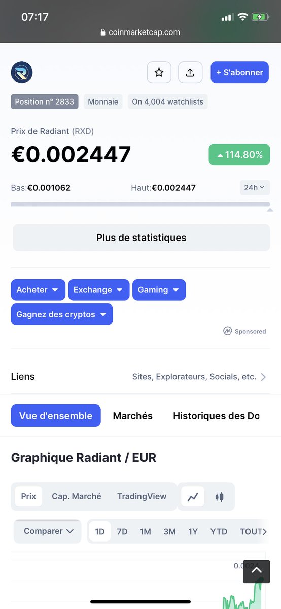 CultureCryptaux's tweet photo. Que demande le peuple! Merci à @makertronicYT Abonnez vous à lui Il le mérite 🤝💪 https://t.co/32pvcRVnNn