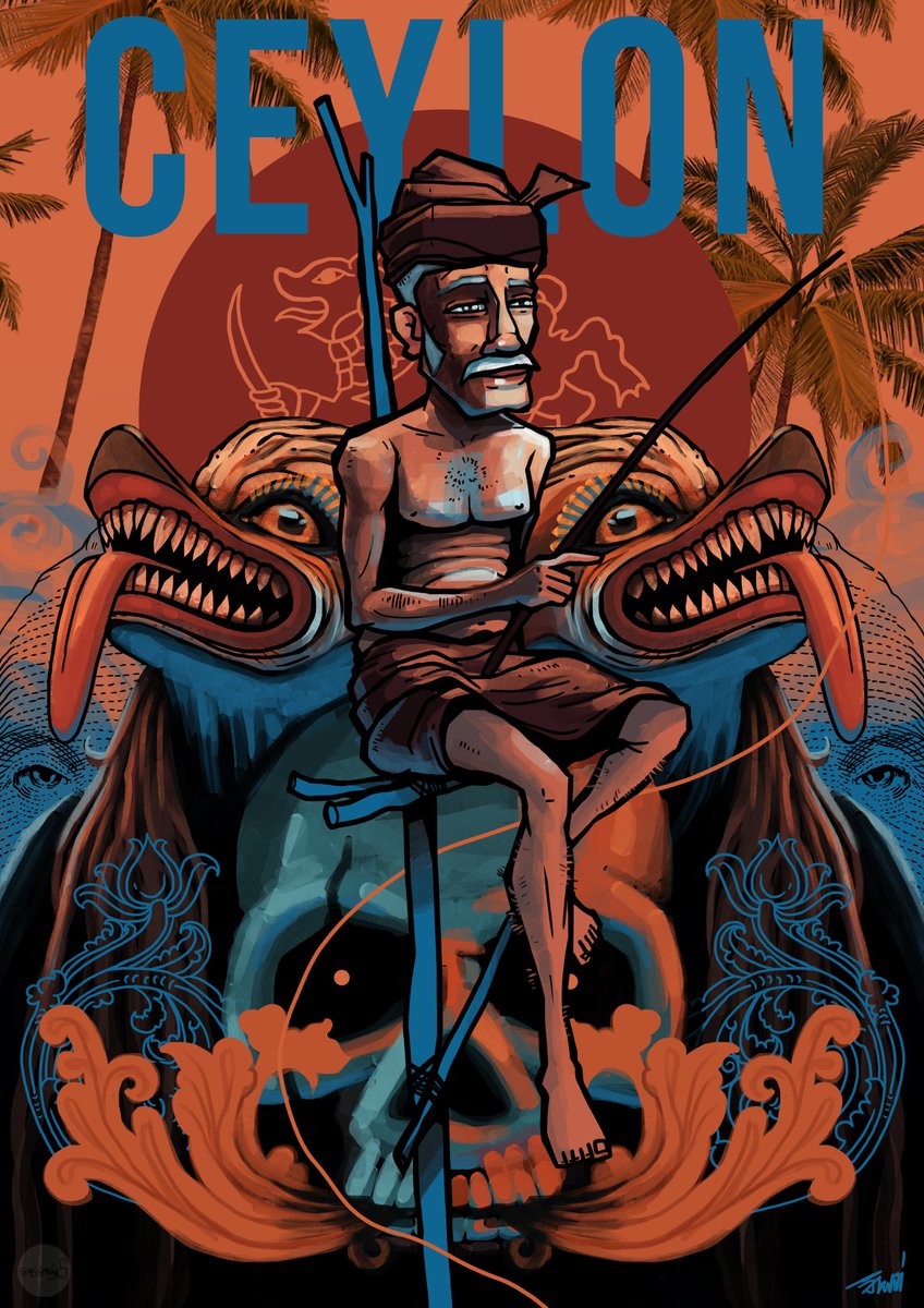 TNayanake's tweet photo. (CEYLON)
📷 Sewanali - සෙවණැලි

#Sewanali #digitalart #paintings #Art #Poster #creation #design #Concept #Drawing #vintage 📷📷 DM us or visit us https://t.co/E467lnOIgg https://t.co/RGDYBiQbqp