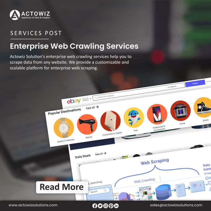 actowizsolution's tweet image. Actowiz Solution’s enterprise web crawling services in the USA help you to scrape data from any website. We provide a customizable &amp;amp; scalable platform for enterprise web scraping.

actowizsolutions.com/enterprise-web…

#EnterpriseWebCrawlingServices #ScrapeWebsiteData #EnterpriseCrawling #usa
