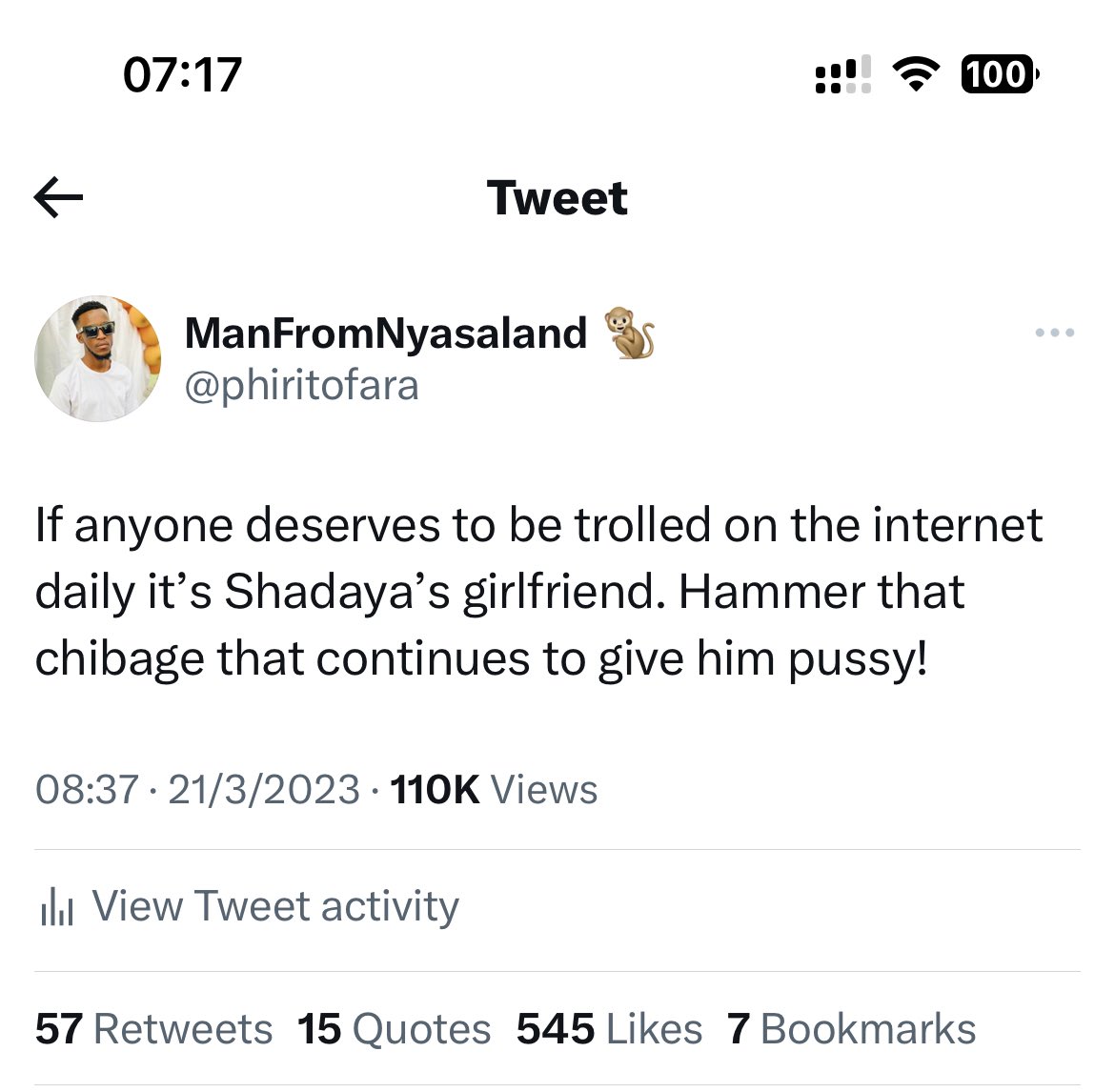 NowAvailable21's tweet photo. Yesterday I learnt that Incels are fake Alphas that will troll other people’s women but their own corn 🌽 is where they draw the line. 🤣💀 https://t.co/XRW0W1XkzX