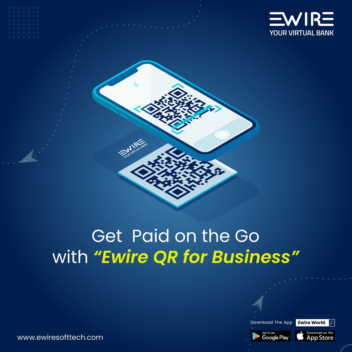 Get Paid on the Go with “Ewire QR for Business”

ewiresofttech.com

#pospayment #microatm #atm #payment #digitalisation #qrcodes #digitalbanking #cooperative #scb #cooperativebank