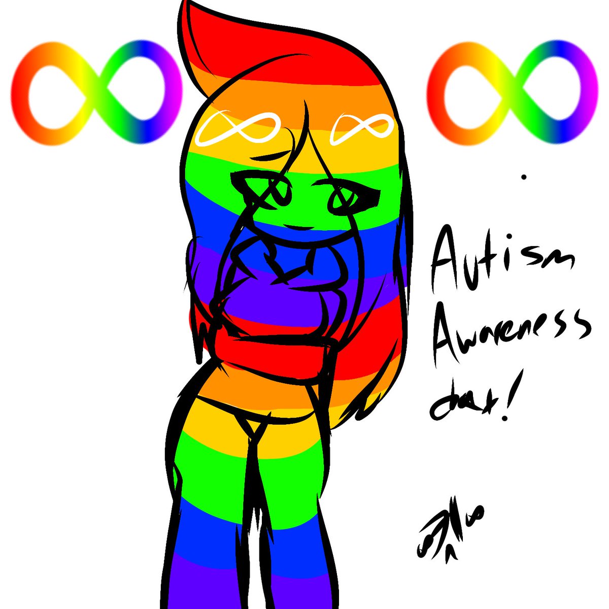 I haven't told you this...but...I'm #ActuallyAutistic.....
And today is #AutismAwarenessDay (I'm a bit late....)