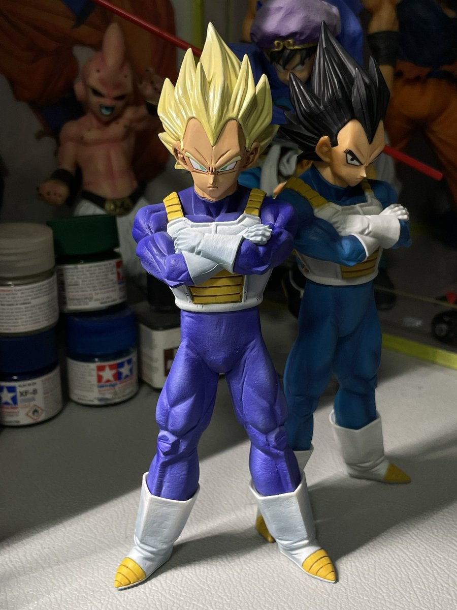 龙珠重涂
燃烧的战士 贝吉塔
涂装：Pask