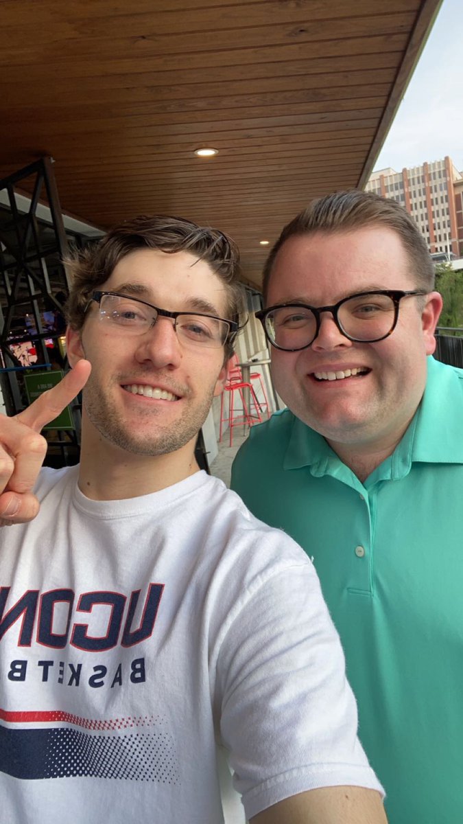 nmattioli12's tweet photo. @John_Fanta Great seeing you at McIntyre’s. A true delight. Keep doing what you’re doing. Big East fans and those all over the nation thank you! https://t.co/ZUt8VQkvDh