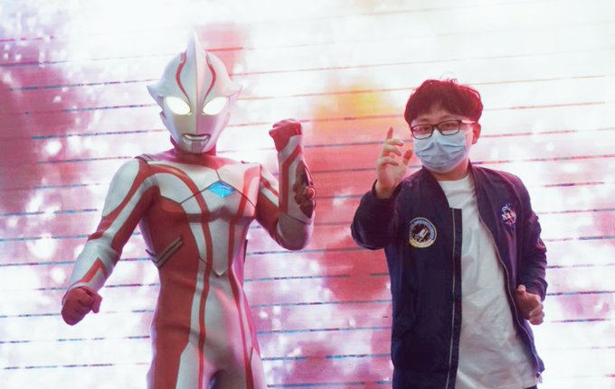 ウルトラマンメビウス梦比优斯奥特曼！#ウルトラマン 