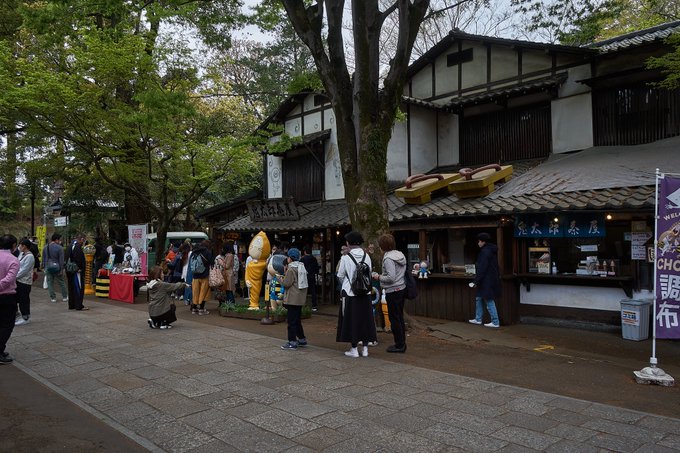 深大寺表参道の鬼太郎ショップ？なかなか凝っていたよ記念撮影できるスポットが随所にあって、ゲゲゲファンの皆様もそうでなくて