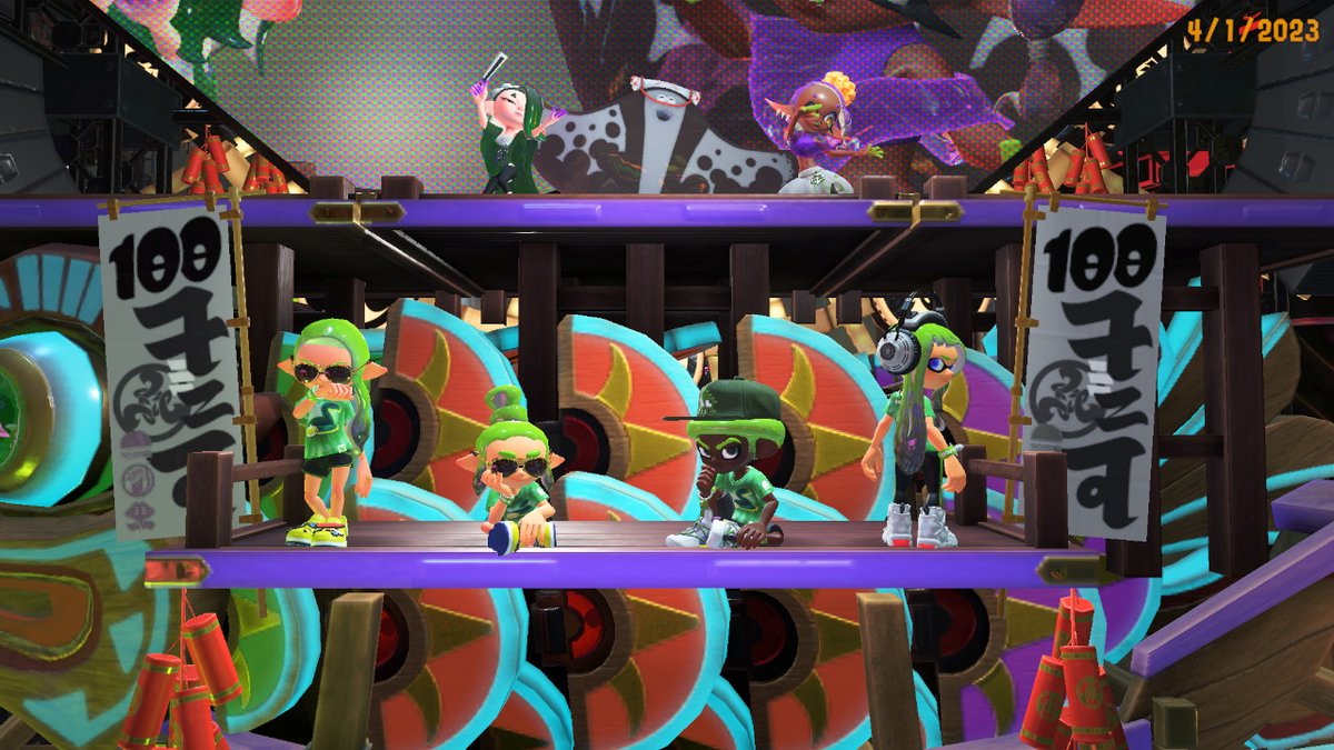 TinyAfroDemon's tweet photo. Even though I did very little to help, good game everyone! #Splatfest #Splatoon3 #NintendoSwitch https://t.co/43PUzCDveO
