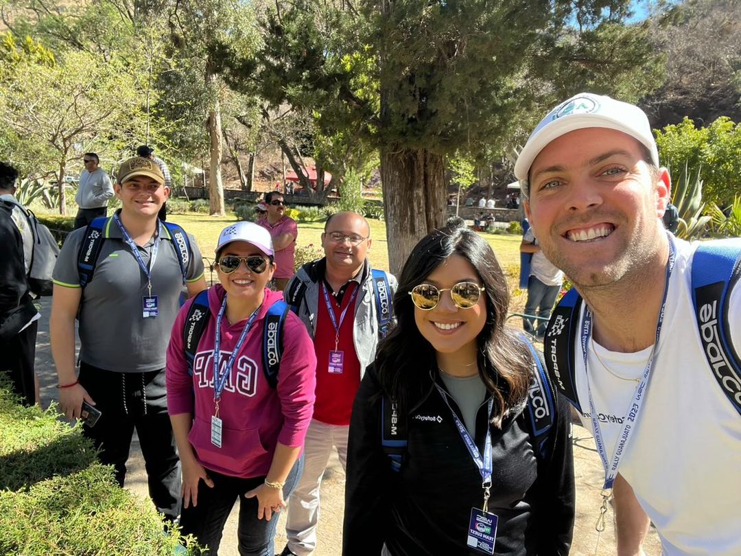 SafetyCultureHQ's tweet photo. Hola, @MSportLtd ππΌ
Elodia and Llius were lucky enough to attend a @OfficialWRC rally in Mexico with a few of our customers from Latin America.
#WorkplaceOperationsPartner #MSportLtd https://t.co/ccOq8XW2Vy