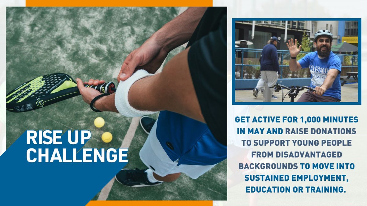 Calling all inspirational Individuals and game-changing organisations! 📢
Help us build a better community and change the lives of young people. Join our month-long activity challenge to raise awareness and funds. 🏃

Sign up now at sport4life.enthuse.com/cf/rise-up!

#RISEUPchallenge