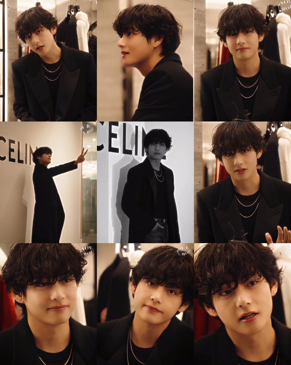 Taehyungimpact's tweet photo. CELINE BOY V https://t.co/BJHcIiOAgb