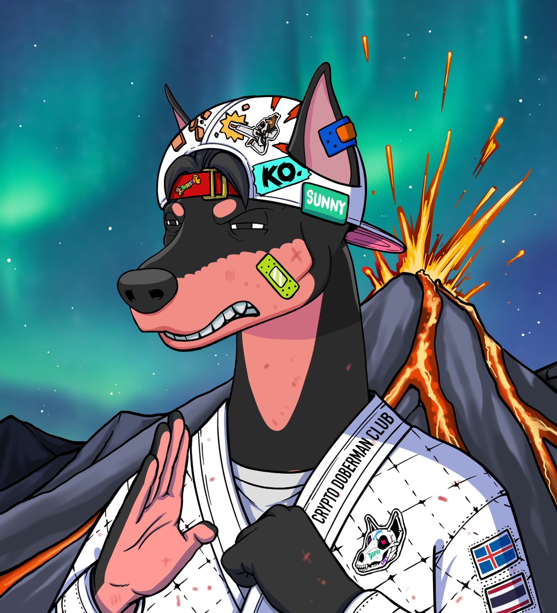 The 1/1 custom Doberman [Special Rare Class]
for The new VIP of Gen 2 Holder
and TOP holder of <a href="/HoppinHop/">Hoppin 🔴 | SOLD OUT</a> our partner!
<a href="/ST_serm/">SE8RM 'Dober Gang 🦴'​</a> 
  
opensea.io/assets/ethereu…

Thanks for support always. 🥰

#NFTs  #NFTCommunity  #OpenSeaNFT #OpenSeaCollection  #NFTCollection  #woof #dobers