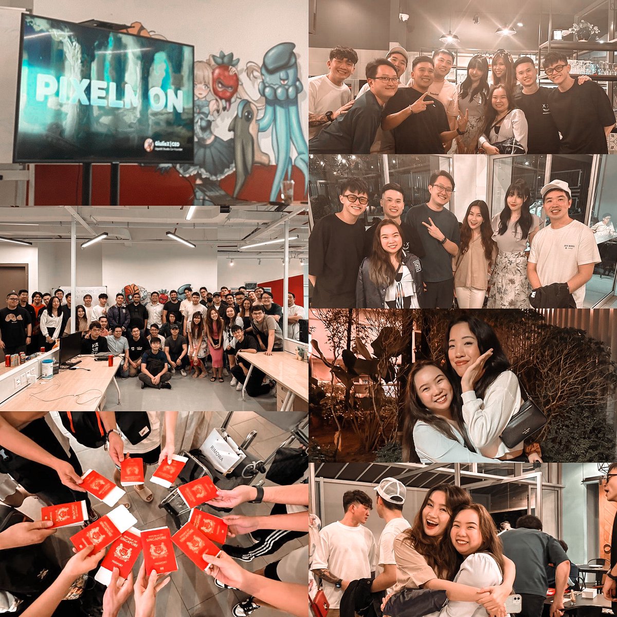 Back in SG 🥹 Had a splendid weekend w/ superb company ✨ Visited @Liquidxstudio (<a href="/Pixelmon/">Pixelmon 🔺</a> <a href="/AnimeMetaverse_/">Kasagi</a> )‘s office in KL &amp; also finally got to catch up with our msia friends! 🥰 

Thank you <a href="/hellogoldilocks/">holdup</a> &amp; <a href="/NFT_Unker/">NFT_Unker 🇸🇬</a> for planning this &amp; inviting me! You guys r the best ❤️