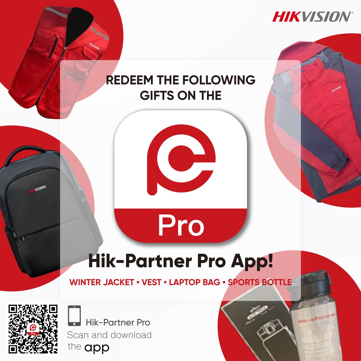 Hikvision_SA's tweet photo. Hik Partner Pro app is your one-stop security business assistant, all in the palm of your hand. Additionally, we have Hikvision merchandise available to be redeemed at our APP! 

Scan the QR code to download the HikPartner Pro app

#HikvisionSA #HikPartnerPro #App https://t.co/P2D87HWPR1