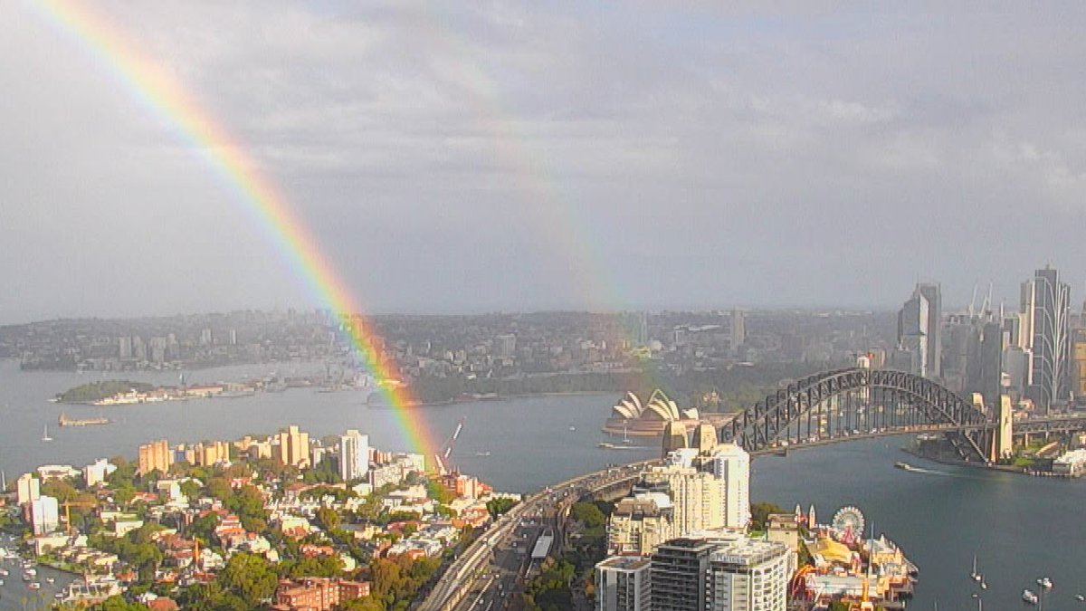Let this double rainbow be your sign from above of my official renaissance 🌈🌈