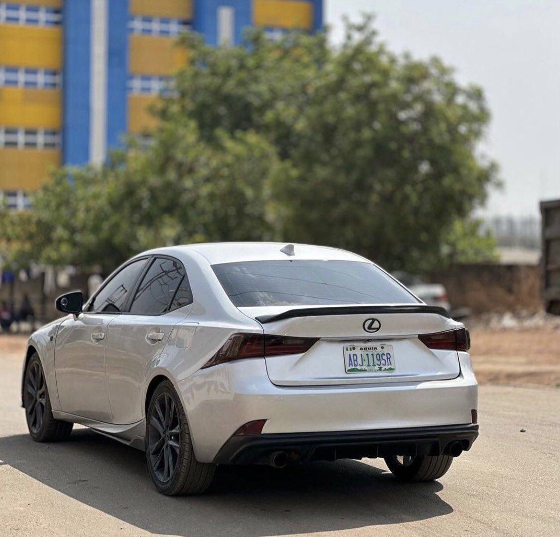 Automall_ng's tweet photo. Lexus IS250 F-sports 2013/14 model 
Duty: paid 
Price:10.7m
Location: Abuja 
#okaydaddy #sourthernkaduna #Hausa Tinubu
@aisha_yaGuda @__yellows @Waspapping_ @indoeishat @el_uthmaan @Mvnaaa___ @HMujeili @AM_Saleeem @Ameenu_Kutama @al_shekarau_ @Asmau__Hassan @H__musa https://t.co/Ss8Bs0WHc8