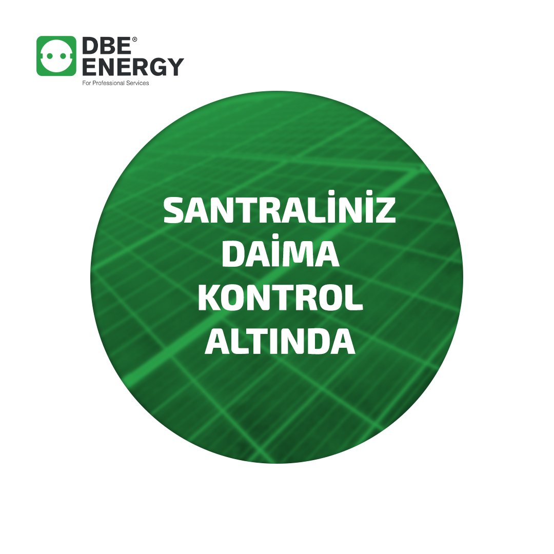 DbeEnergy's tweet photo. DBE Energy olarak sunduğumuz İşletme&Bakım hizmetiyle santralinizi sürekli izleyebilir ve muhtemel arızaların daima önüne geçerek enerji kaybını önleyebilirisiniz.
.
.
#dbeenergy
#renewableenergy
#yenilenebilirenerji
#gunesenerjisi
#YEKG
#VEP
#energytrading
#energystorage https://t.co/ume7zbgRZb