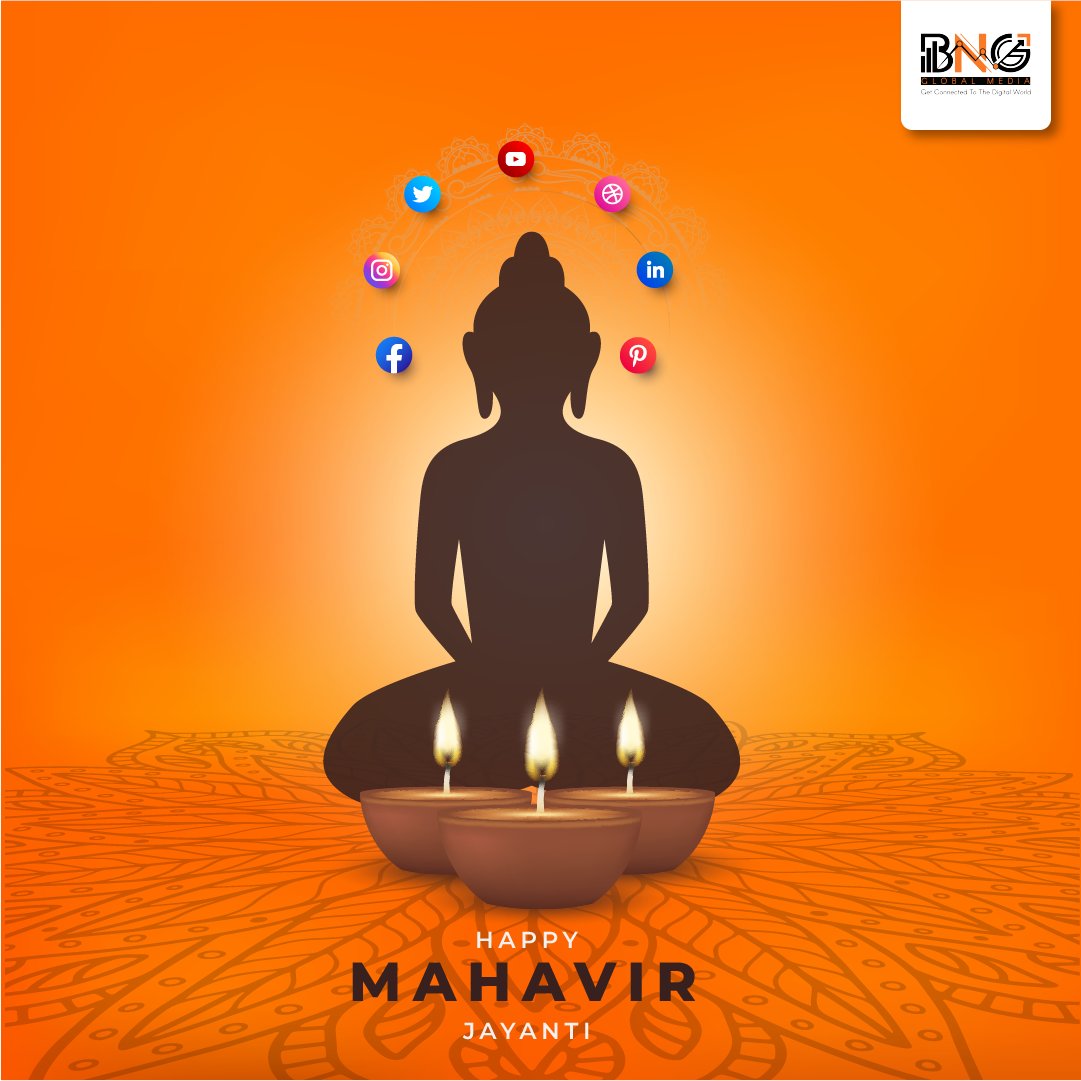 BNG_GlobalMedia's tweet photo. "The greatest courage is not in fighting outside battles but in addressing the source of conflict within yourself." - Lord Mahavira
|| Happy Mahavir Jayanti ||

#HappyMahavirJayanti #MahavirJayanti #Jayanti #BirthAnniversary #India #भगवानमहावीर #Jain #Jainism #MahaveerSwami https://t.co/jgbCdBoNWY