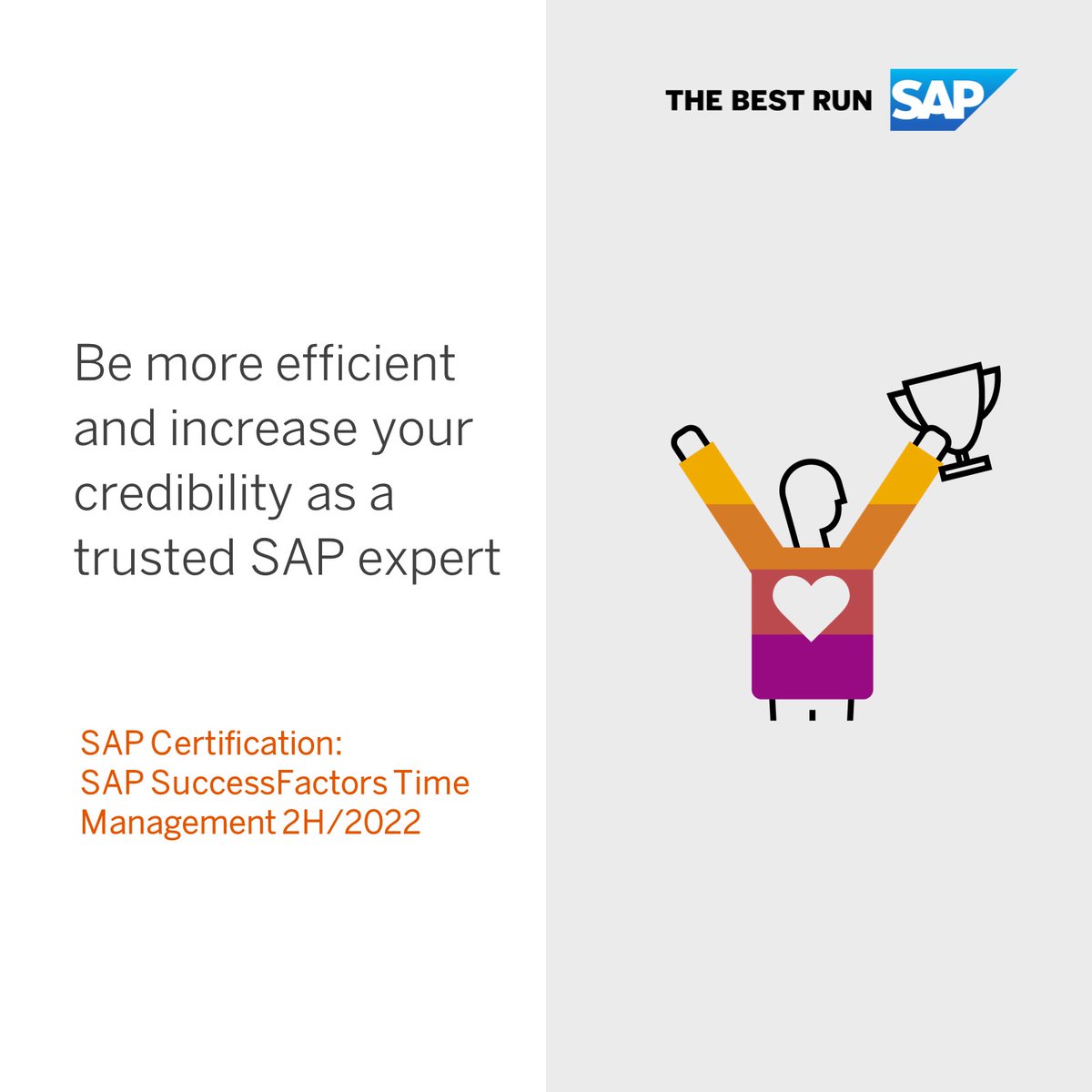 MrsSaraStritt's tweet image. Take on new challenges and pursue new opportunities with greater enthusiasm and self-assurance through certified #SAP skills.#SAPCertification imsap.co/6012O1jJa