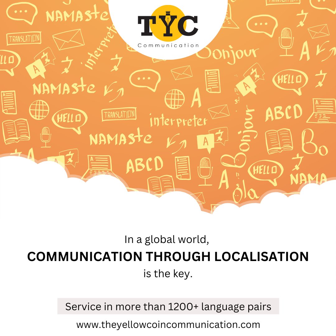 EuropeTyc's tweet photo. Our professional translation services will help you bridge the language barrier and connect with audiences worldwide. ​We provide accuracy and quality in best competitive rates.​

#TYCCommunication #TYCOÜ #TYCCommunicationEurope #Translation #Services #Localisation https://t.co/k53zu5DpMT