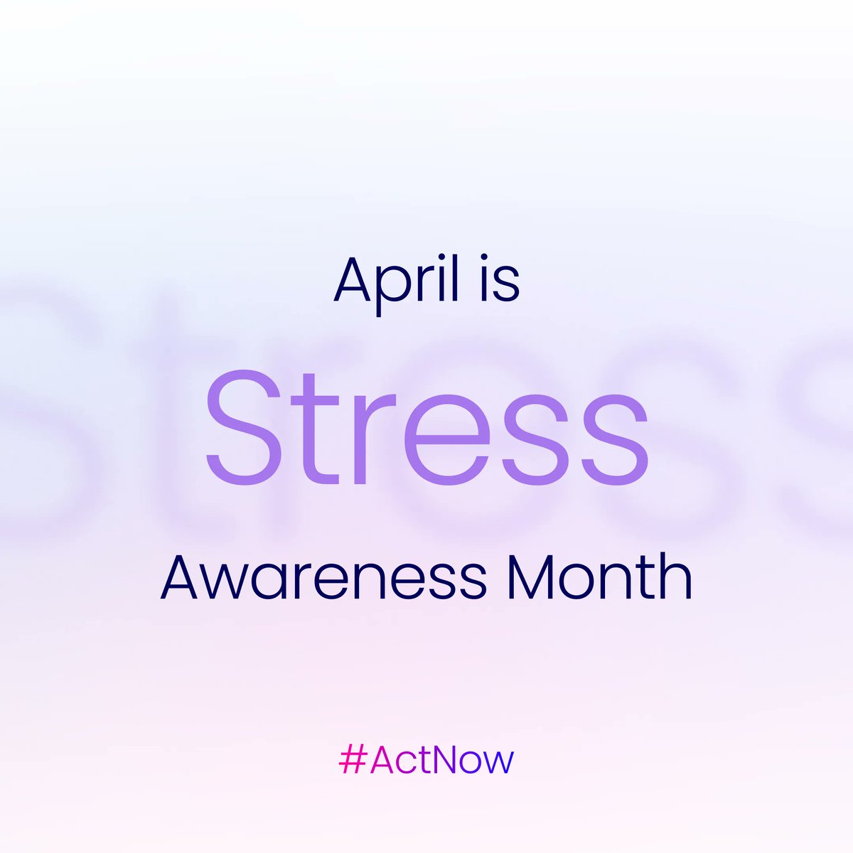 Feeling stressed? You’re not alone. Stress &amp; poor mental health are some of the biggest issues society faces. April brings it to the fore but it’s something the Evo team check in on with eahc other consistently. We can all do more though ❤️ 

#ActNow #StressAwarenessMonth
