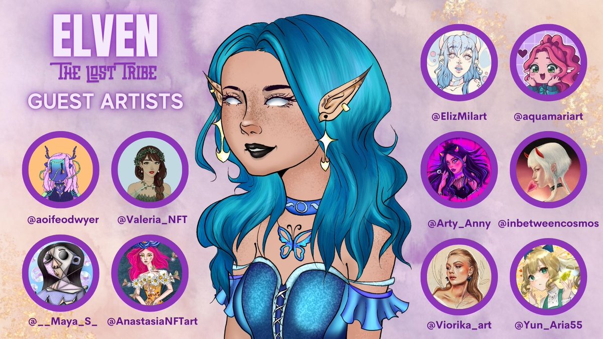 ELVEN 💜 tweet media