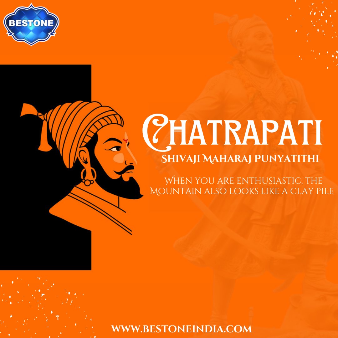 BestoneLtd's tweet photo. First Nation, then Guru, then Parents, then God, so
first one should not look at himself but the nation.
#Shivaji  #shivajimaharajpunyatithi  #maharaj #Chatrapati  #raje #ChatrapatiShivajiMaharaj  #sambhaji https://t.co/k70KfvrjOI